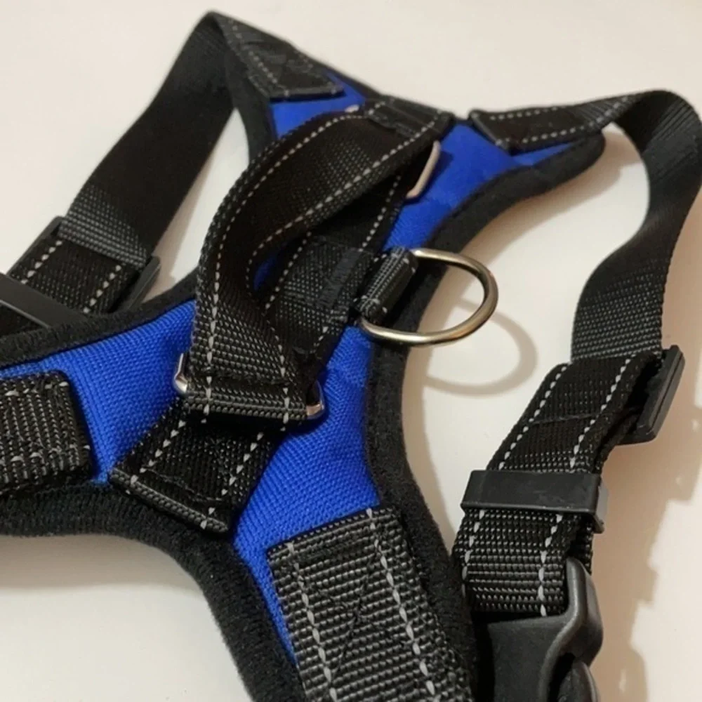 Joom Traction vest Blue soft chest strap harness S